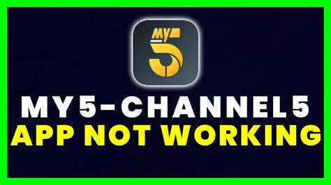 chanel 5 complaints|problems with my5.